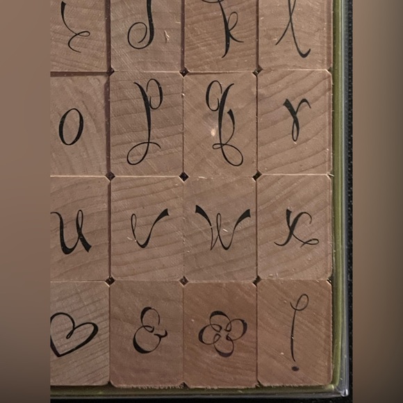 🔥Image Tree Wooden Block Rubber Stamps NIB - Picture 5 of 9